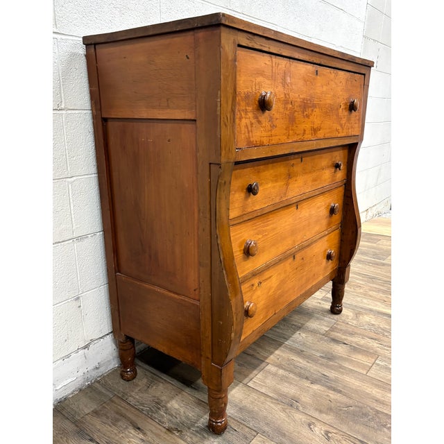 Antique 19th Century American Empire Chest For Sale - Image 4 of 12