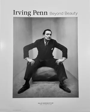 Salvador Dali Contemporary Irving Penn Museum Exhibition Poster