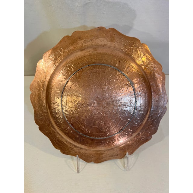 Early 20th Century Mixed Metal Scholar’s Stone Lotus Tray - Styled After Tony Duquette & James Mont For Sale In Mobile - Image 6 of 12