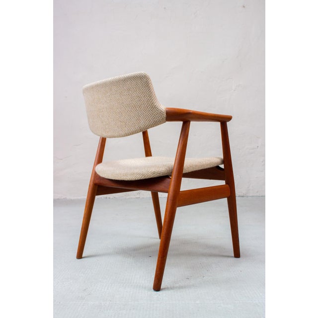 Mid-Century Danish GM11 Chair in Teak by Erik Kirkegaard for Glostrup, 1960s For Sale - Image 13 of 18