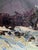 Paper Oil Painting Lonely House Alexander Cherednichenko For Sale - Image 7 of 12