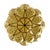 Antique Venetian Citrine Glass and Wrought Iron Lantern, Circa 1920 For Sale - Image 9 of 9