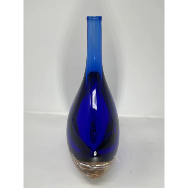 Glass Augusta Balano Vase by Seguso of Murano For Sale - Image 7 of 8