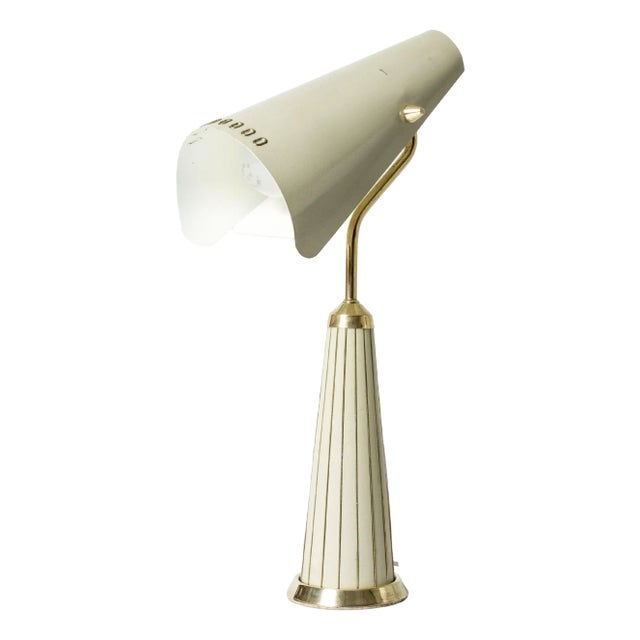 Scandinavian Modern Table Lamp from Fåglavik, 1950s For Sale