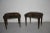 This pair of stools was produced in Italy in the 1950s.