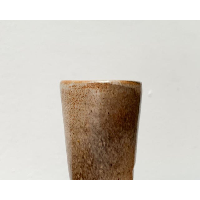 Mid-Century German Minimalist Studio Pottery Vase by Siegfried Gramann for Töpferhof Römhild, 1960s For Sale - Image 11 of 14