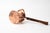 Art Deco Coffee can made of copper with wodden handle around 1920s Polished and stove enameled