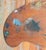 American 20th Century Large Professional Artist's Palette With Traces of Paint For Sale - Image 3 of 10