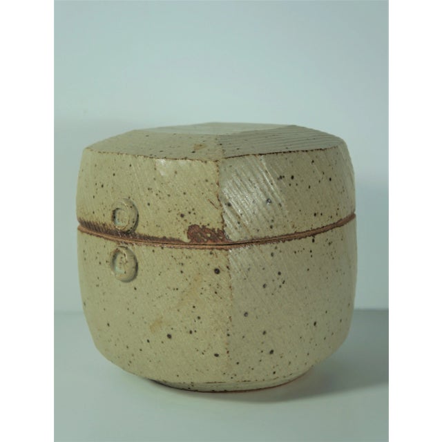 1990s Warren MacKenzie Cut Sided Lidded Box With Mark For Sale In Chicago - Image 6 of 13