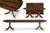 Traditional 12 Foot Double Pedestal Mahogany Dining Table for Seating 14 People For Sale In New York - Image 6 of 10