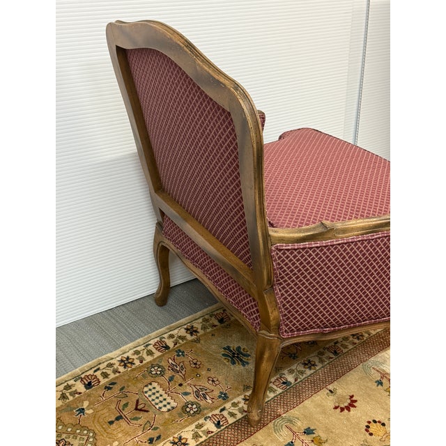 French Country Louis XV Style Bergère Chair For Sale - Image 11 of 12
