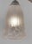 Metal Gilles French Art Deco Multi-Light Chandelier 1930s - Fruit Motif Frosted Glass For Sale - Image 7 of 12
