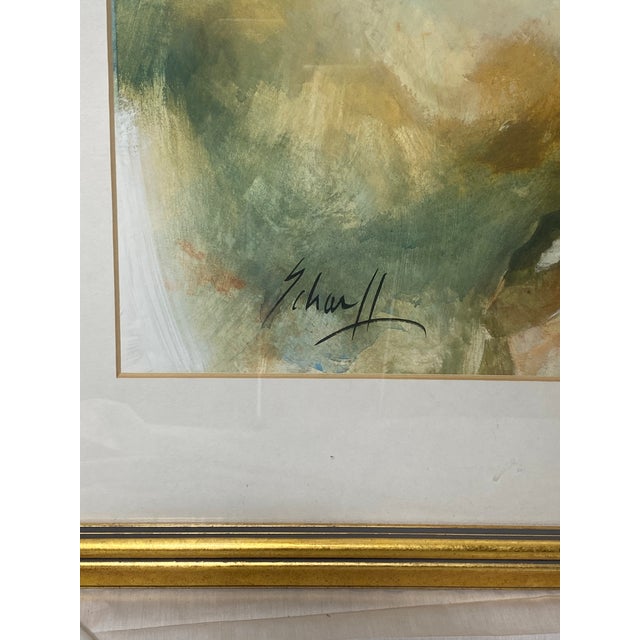 Original Scharff Equestrian Painting Framed For Sale In Baltimore - Image 6 of 11