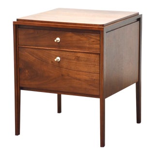 Paul McCobb for Widdicomb Walnut Nightstand For Sale