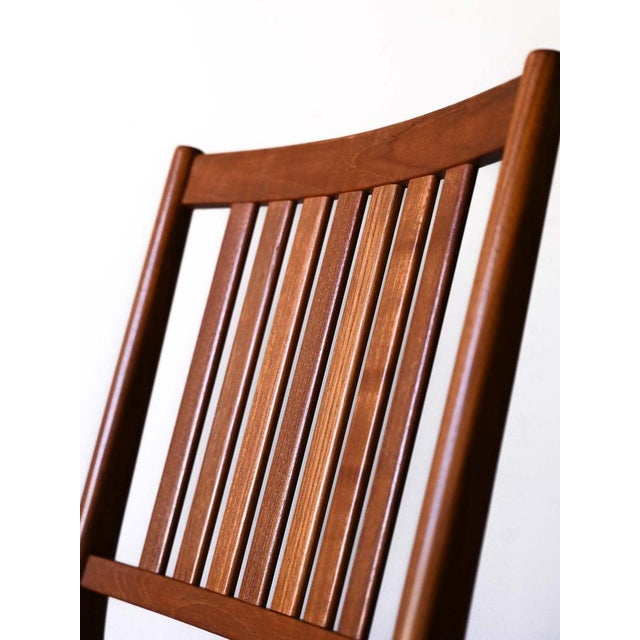 Wood Swedish Chairs, 1960s, Set of 4 For Sale - Image 7 of 9