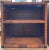 Mid-Century Modern Vintage Rattan Nightstands/Shelving With Brass Corners - a Pair For Sale - Image 3 of 12