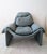 Blue Mid-Century P60 Lounge Chair by Vittorio Introini for Saporiti, Italy, 1970s For Sale - Image 8 of 14