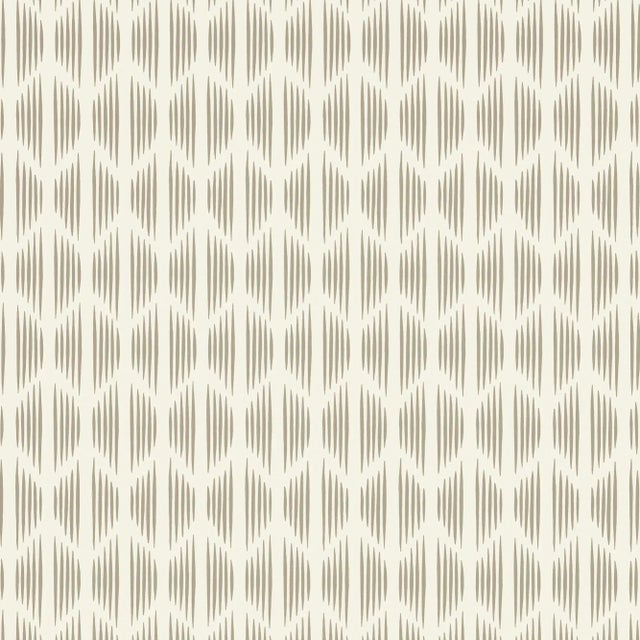 Contemporary Sample - Schumacher X David Oliver Ovington Wallpaper in Tarlatan For Sale - Image 3 of 3