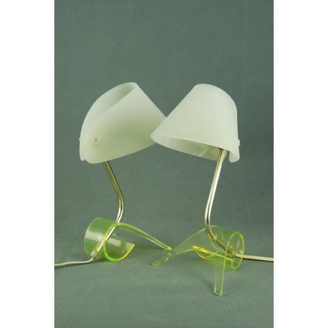 Mid-Century Side Lamps by Apolinary Galecki, 1960s, Set of 2 For Sale - Image 6 of 12