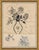 Tres Roses (var. 3) Art Print in Gold Frame by Paule Marrot For Sale In Tampa - Image 6 of 6