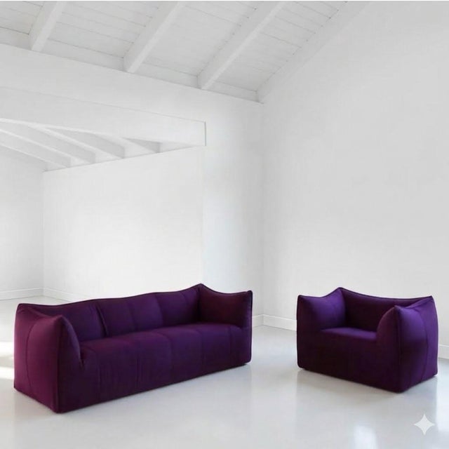 Textile Mario Bellini B&b Italia Le Bombole Sofa For Sale - Image 7 of 8