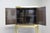 Vintage Art Deco Style Bar Cabinet in Brass, 1968 For Sale - Image 6 of 15