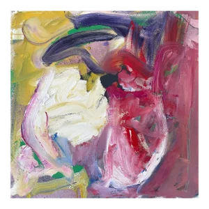 Matthew Izzo Abstract Oil Painting on Canvas, Titled 90s Trance