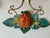 Brown Italian Hand-Painted Pomegranate Sconces, 1970s, Set of 3 For Sale - Image 8 of 17