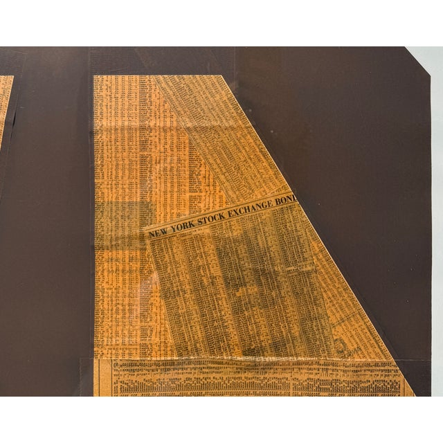 Paper "Paper Foundations", Limited Edition, 1975, by Ray Elman For Sale - Image 7 of 9