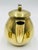 1950s Los Castillo Taxco Brass & Stone Inlaid Tea Set, Mexican Modernism - Set of 3 For Sale - Image 10 of 18