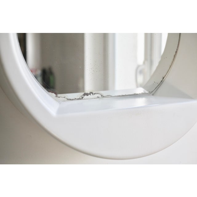 Plastic Space Age Mirror in Resin, 1970s For Sale - Image 7 of 14