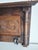 Antique Carved Solid Wood Wall Coat Rack, European Folk Style, 5 Hook Hall Rack For Sale - Image 4 of 8