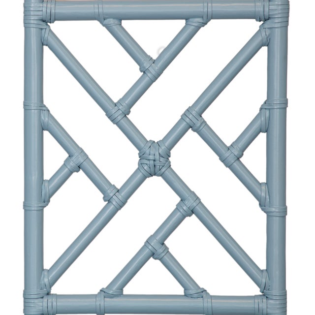 Chippendale Standard Bed California King - Pool Blue For Sale In West Palm - Image 6 of 12