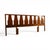 1960s Young Manufacturing Sculptural Vintage Mid Century Modern King Headboard C. 1960s For Sale - Image 5 of 6