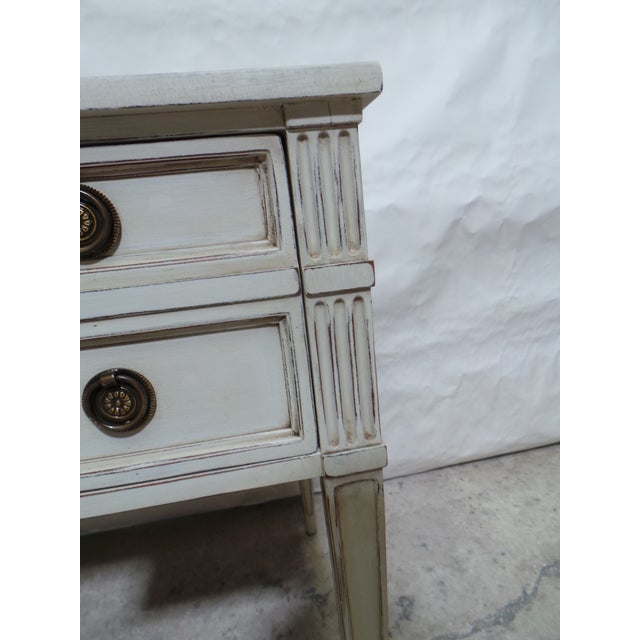 Gustavian (Swedish) Desk 5 Drawer Swedish Gustavian Style For Sale - Image 3 of 8