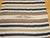 Vintage American Southwestern Serape Kilim, Handwoven Stripe Pattern, Ivory & Tan, 5x8 For Sale - Image 11 of 18
