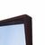 Scandinavian Modern Mirror with Concave Teak Frame by Jansen Spejle, 1950s For Sale - Image 6 of 10