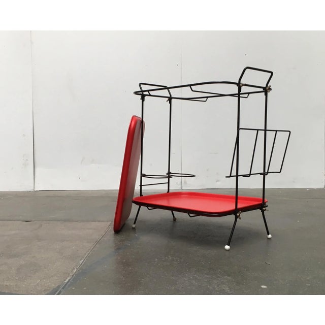 Mid-Century German String Style Bar Table For Sale - Image 16 of 18