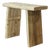 Vintage Rustic Square Elm Stool For Sale
