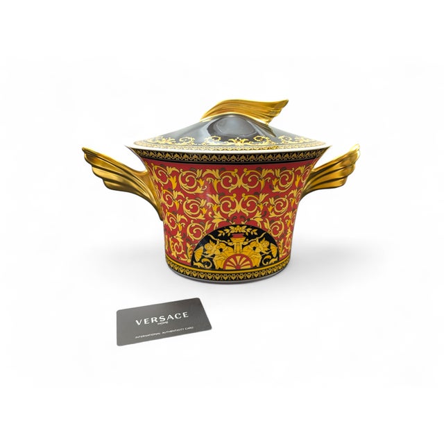 Porcelain Soup Tureen by Versace for Rosenthal, 1990s For Sale - Image 9 of 9