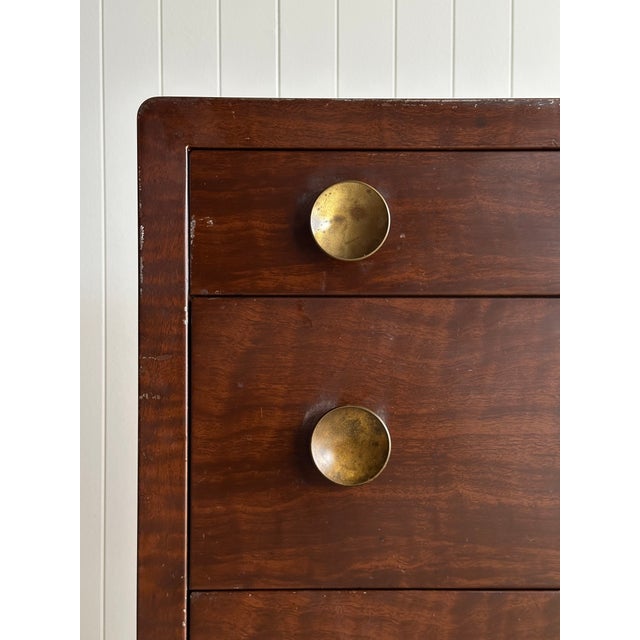 1930s 1930s Vintage Norman Bel Geddes Steel Chests of Drawers, Pair For Sale - Image 5 of 18