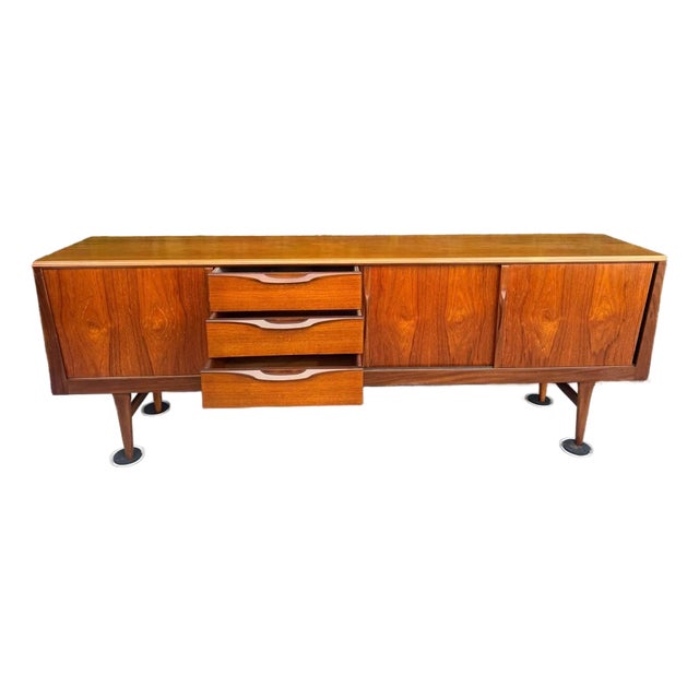 Mid-Century Modern Teak Sideboard Credenza For Sale