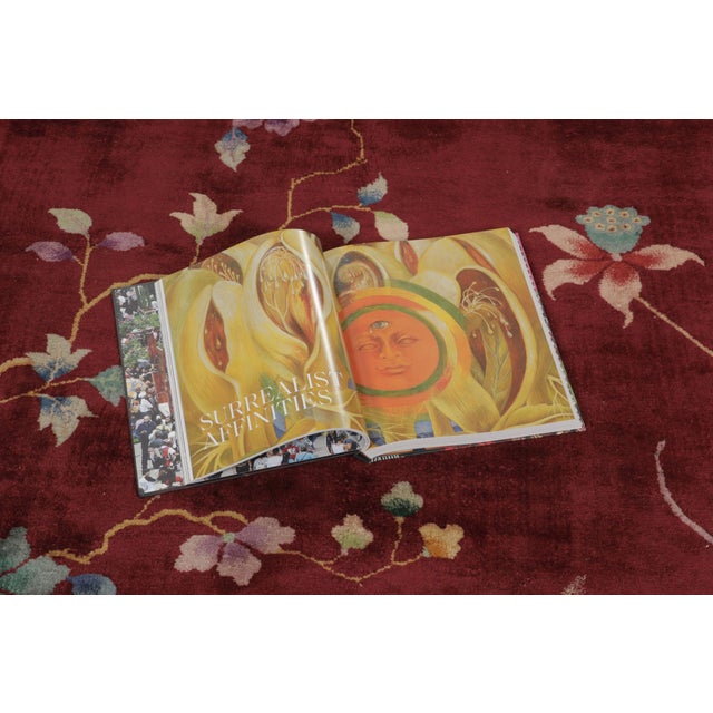 Brick Red Antique Chinese Peking Rug in Red With Fierce Phoenix Design - Rug & Kilim For Sale - Image 8 of 9