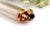 Perfume Bottle in Glass and 15K Gold For Sale - Image 5 of 7
