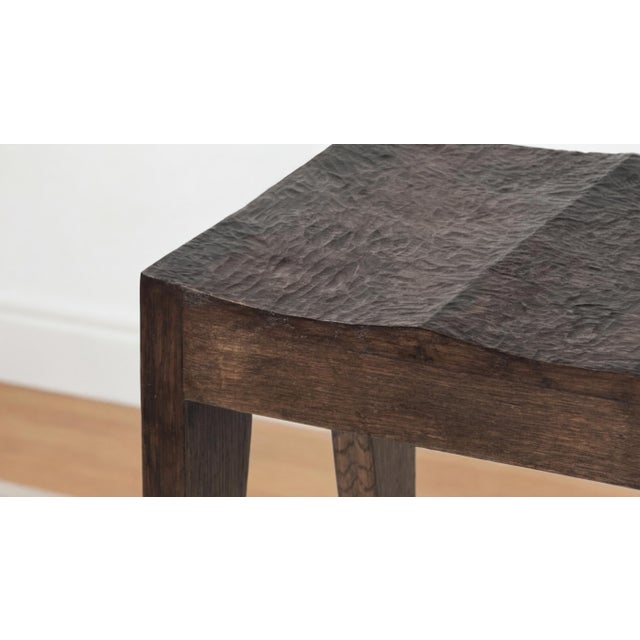 Not Yet Made - Made To Order Wave Stool by Marc Geneix Design For Sale - Image 5 of 7