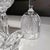 Transparent 1990s Ralph Lauren Herringbone Crystal Water or Wine Glasses - Set of 4 For Sale - Image 8 of 9