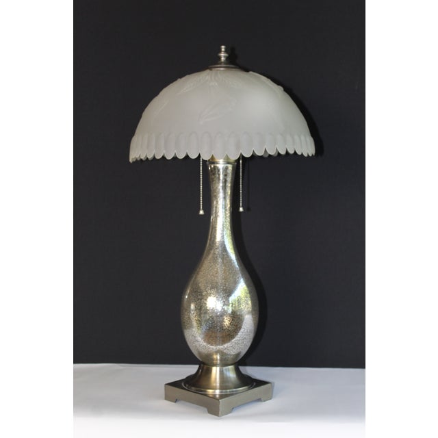 Mid 20th Century Cenedese Glass Style Lamp. For Sale - Image 4 of 11
