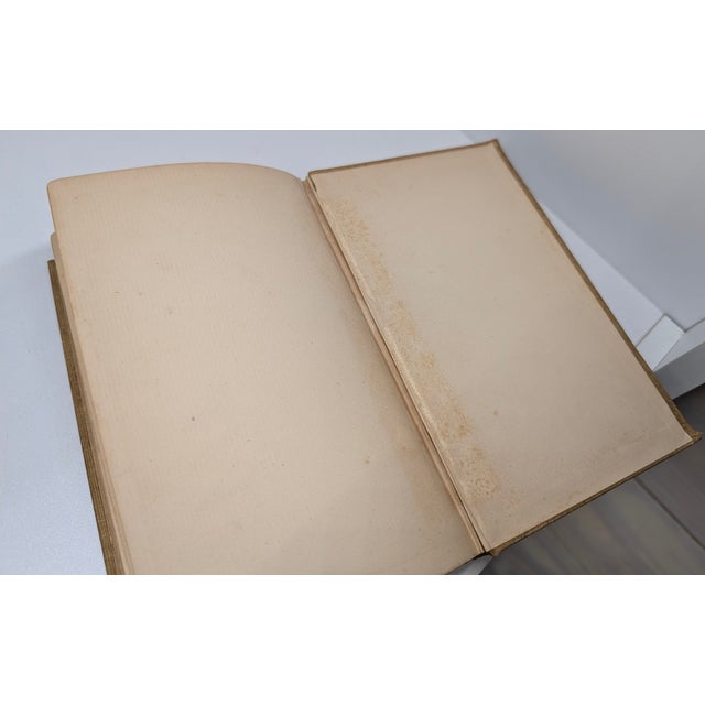 Antique Longfellow’s Poems Decorative Art Nouveau Cloth Book – H. M. Caldwell Co. c.1900 For Sale - Image 13 of 18