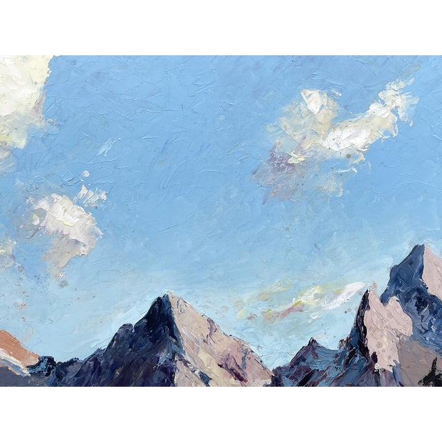 1920s Anton Dembinski, Alpine Landscape, 20th Century, 1920s, Oil Painting For Sale - Image 5 of 16