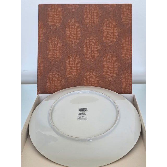 1960s Mid-Century Tema E Variazioni Fornasetti #218 Plate For Sale - Image 5 of 10